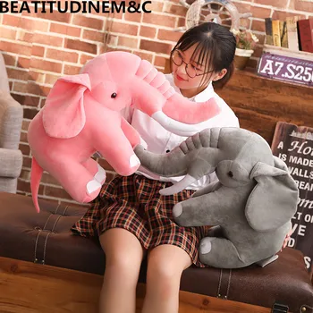 

New Elephant Doll Plush Toy Animal Filled Toy Toy Children's Toy Sofa Pillow Pillow Cushion Birthday Gift Home Decoration