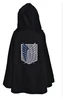 Mode Anime pas Kyojin Cape Cape Vêtements Cosplay Costume Fantasia Attaque sur Titan Plus Livraison gratuite ► Photo 3/3