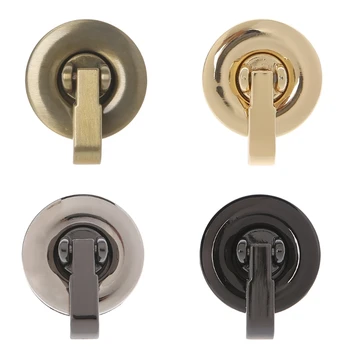 

Metal Round Shape Clasp Turn Lock Twist Lock for DIY Handbag Bag Purse Hardware