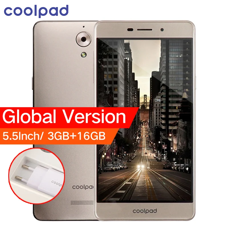 Original Global Version Coolpad E502 4G LTE Mobile Phone 5 5 inch 3GB RAM 16GB ROM