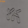 Carp fishing Tackle Covert Rig Rings Oval hook link loops matte black RIG RINGS Round Oval Tear Drop Hair rig Micro rings ► Photo 2/6