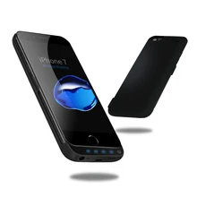 For iPhone 6 6S 7 Battery Charger Case Power Bank Power Case Battery Case Battery Backup Case 5500mAh 1A Output
