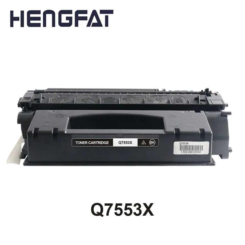 Совместимый картридж с тонером для принтера Q7553X Q7553 7553x7553 53X HP 1160 1320 3392 2015 2014 3300 3360