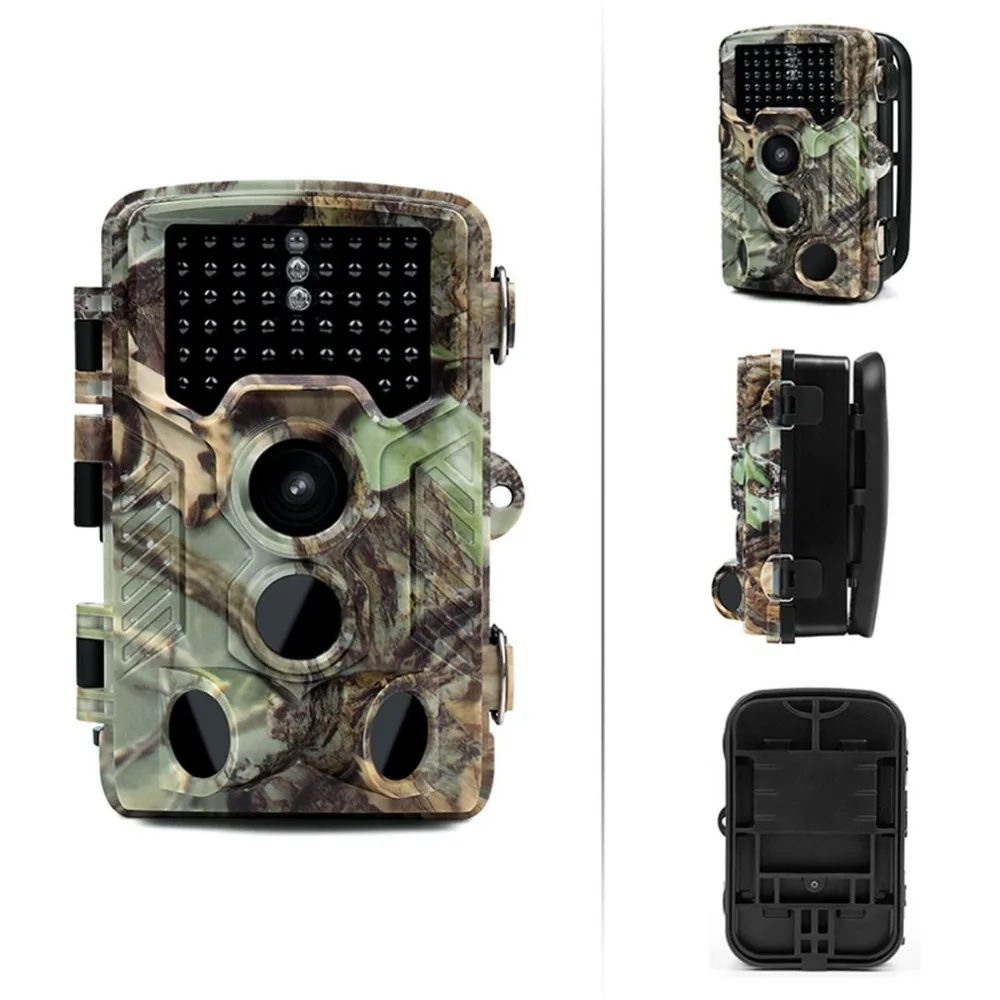 

16MP 1080P HD Trail Camera Infrared Night Vision Wide Angle Hunting Camera IP56 Waterproof Cam for Wildlife Animal Monitoring