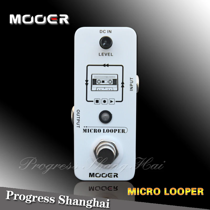 *Mooer Micro Looper Loop Recording Effect Pedal / Guitar
