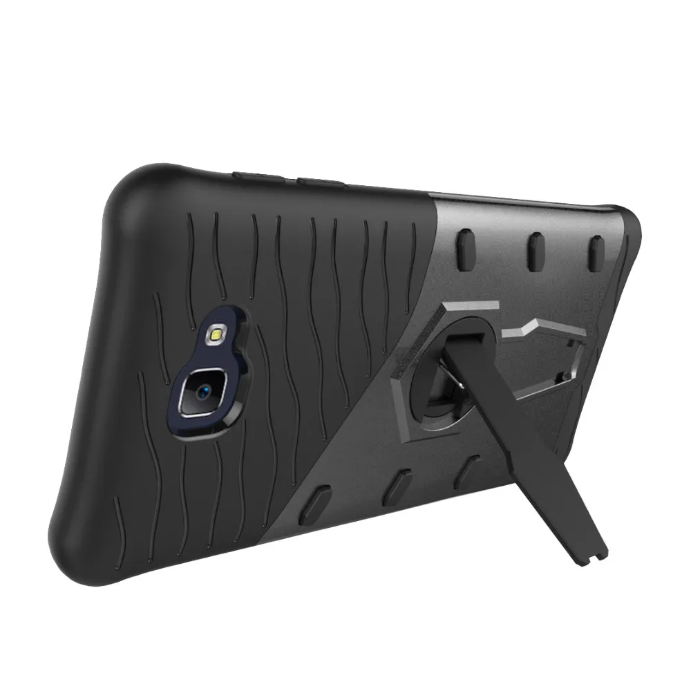 

mobile cell phone Sniper Hybrid Robot Armor ShockProof 360 Kickstand Back Soft Case Cover For samsung on5 2016 j5 prim G570