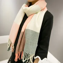 180cm * 90 cm 18 Colors Winter 2016 Tartan Scarf Desigua Scarf New Designer Unisex Acrylic Basic Shawls Warm Women’s Scarves