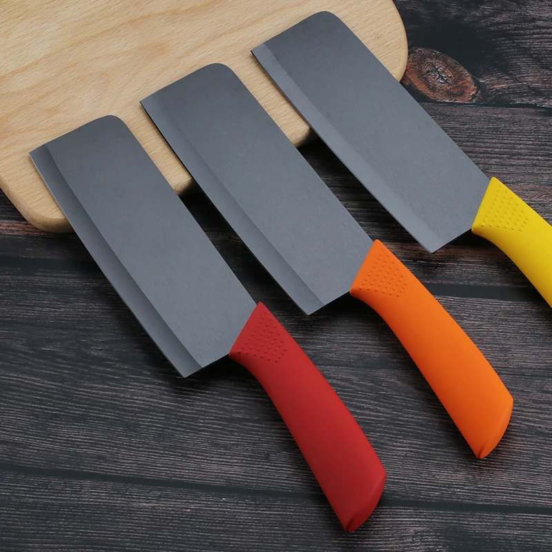 6.5 inch Zirconia Kitchen Ceramic Knives Cleaver Knife Cutting Bread