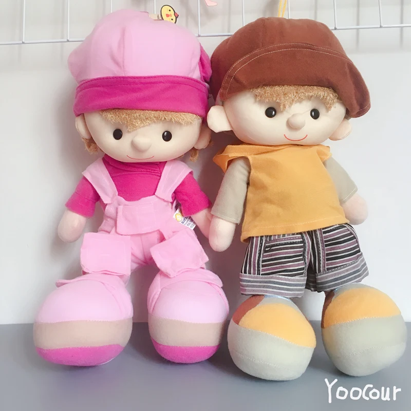 Новинка мягкие куклы RagDoll 1 шт. 40 см кукла для мальчиков и девочек плюшевая