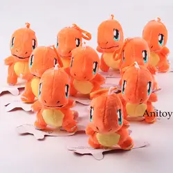 Flareon Charizard Charmander плюшевые куклы плюшевые кулон мягкие Животные мягкие игрушки для детей; 10 шт./лот