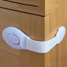 6 шт./лот ящика Дверь Кабинета шкаф туалет замки безопасности Безопасность детей малышей Уход Пластик блокировочные ремни для защиты ребенка