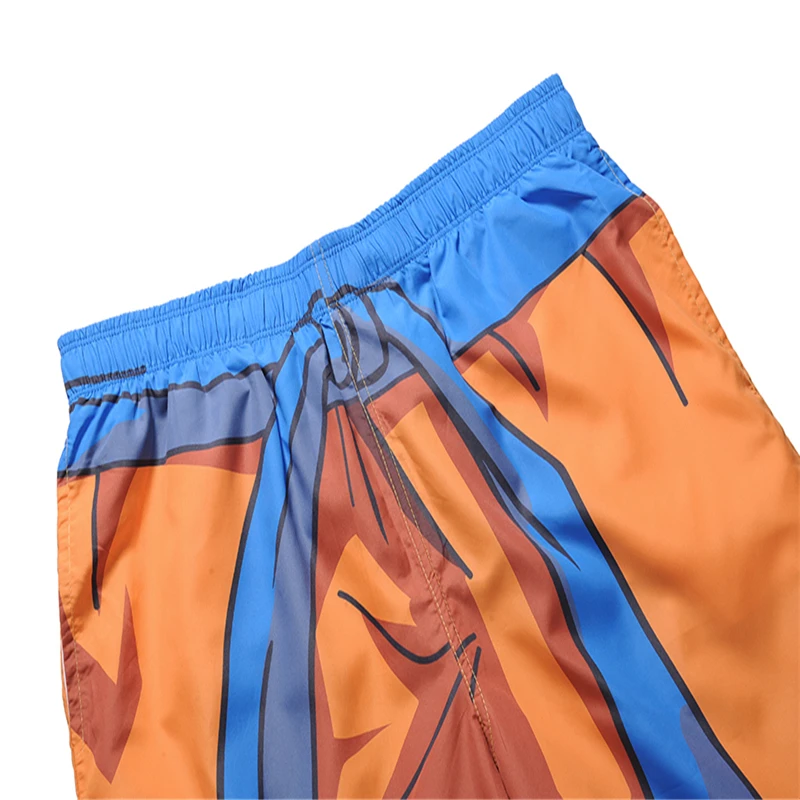 Mr.BaoLong 3D Mens Beach Shorts Anime Print Dragon Ball GOKU Harajuku Boardshorts Hombre board shorts S-3XL