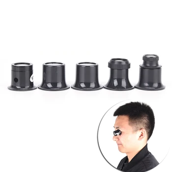 

2018 New 5X 10X 15X 20X Monocular Magnifying Glass Loupe Lens Jeweler Watch Repair Tool