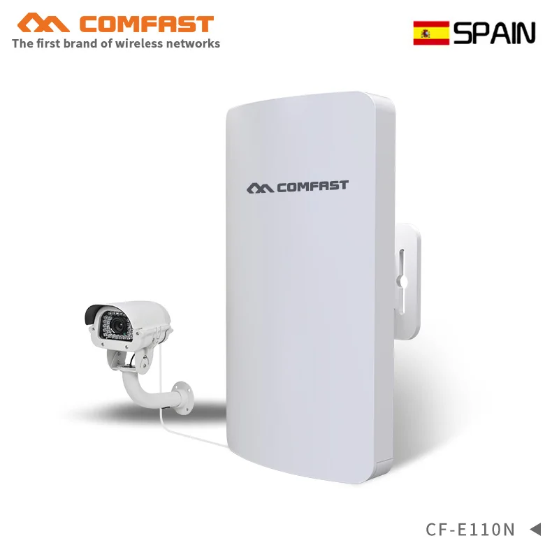 

1-2KM mini outdoor wireless cpe bridge wifi emitter wifi receiver Antenna 300Mbps wi-fi amplifier booster repeater for IP camera