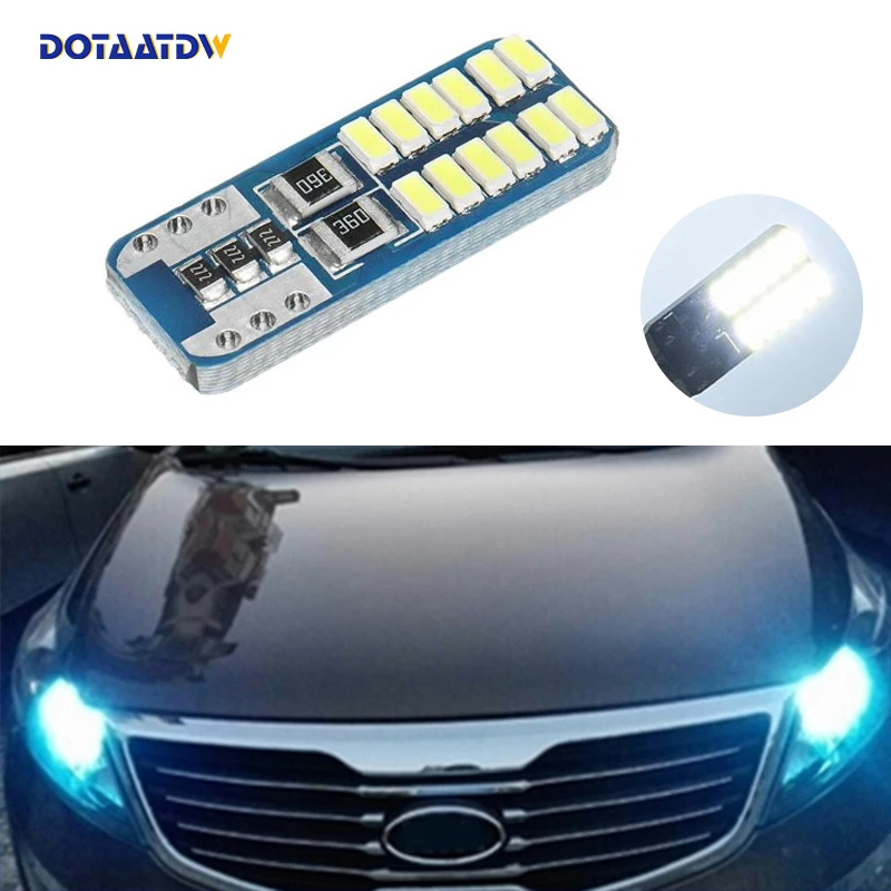 

DOTAATDW 1x T10 W5W LED Clearance Light Marker Lamp Bulb Canbus Error Free For Kia sportage rio k2 k3 k5 ceed cerato sorento