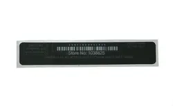 500 шт./лот для PS4 контроллер корпус тонкий черная крышка для задней панели с рисунком стикер, этикетка уплотнения-Сделано в Китае