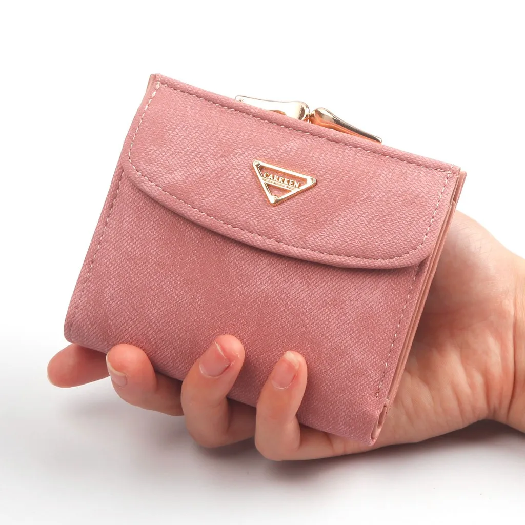 MUQGEW New Designer Women Wallet Mini Wallets And Purses Short Female Coin Purse Credit Card ...