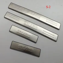 For Car Styling Hyundai 2011 Solaris Stainless Steel Door Sill Strip Solaris Welcome Pedal Automobile Stickers Accessories 4pcs цена For Car Styling Hyundai 2011 Solaris Stainless Steel Door Sill Strip Solaris Welcome Pedal Automobile Stickers Accessories 4pcs цены онлайн
