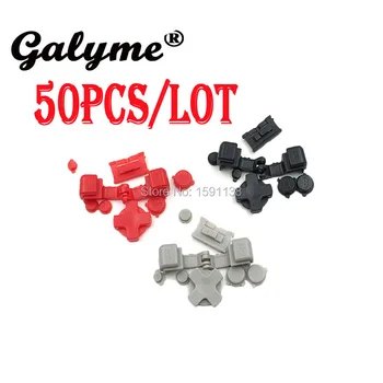 

50pcs/lot Multi-Color Choose Plastic A B Select Start L R Buttons D Pad For GBASP Full Buttons Fit GameboyGB Advance SP Console