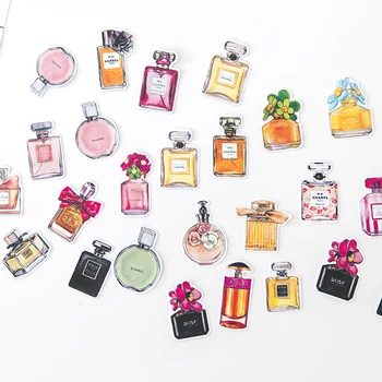 

Mini Perfume Paper Sticker Cute Animal Cat Decoration DIY Diary Scrapbooking Label Stickers Stationery gift school supplies