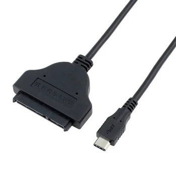

For 2.5 Inches SSD Hard Disk Portable High Quality USB-C To SATA Converter Plug-and-play Adapter (Thunderbolt 3)