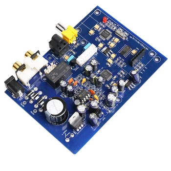 

NEW AK4490 + AK4118 NE5532 Quad Input DAC Decoder Board with Analog Input, Quad Switch Input, Fiber, Coaxial Input