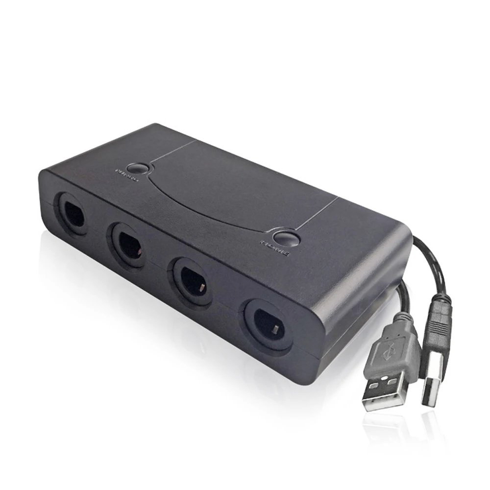 

Converter Adapter for S-w-i-t-c-h for G-C w-i-i-u or P-C have HOME and TURBO function Controller Adapter three in one black