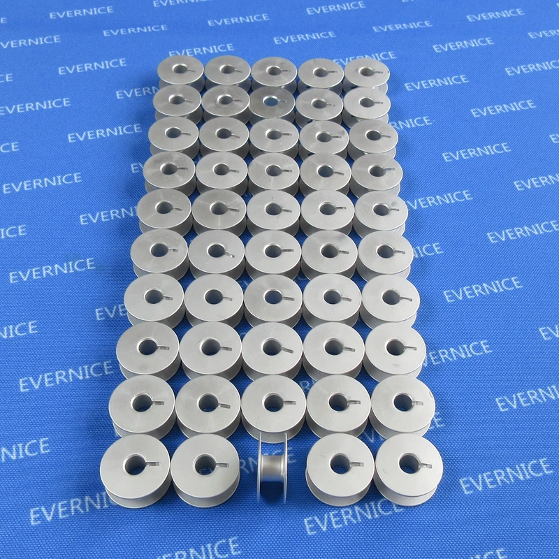 25 aluminum bobbins for single needle sewing machine Juki Consew Singer Brother