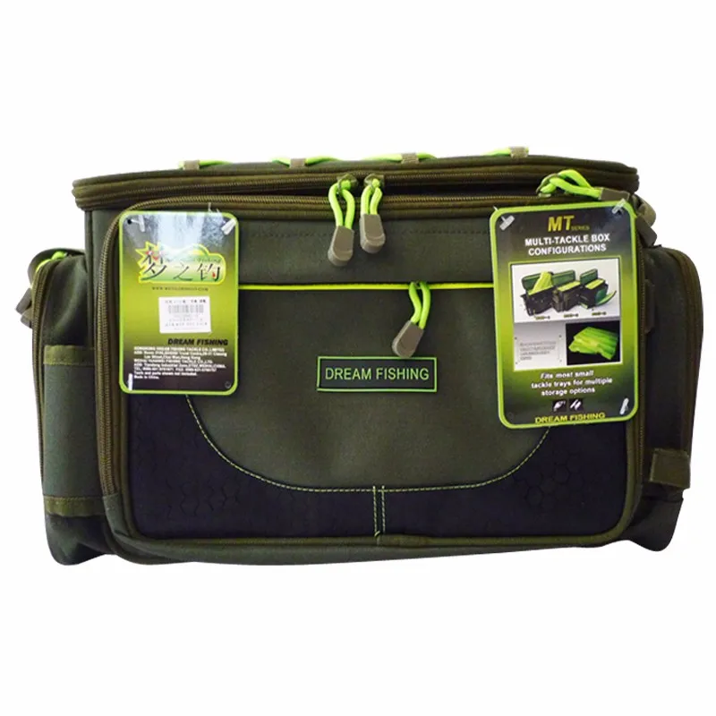 Fishing Tackle Box Storage Bag Multi-Purpose Small Soft-Sided