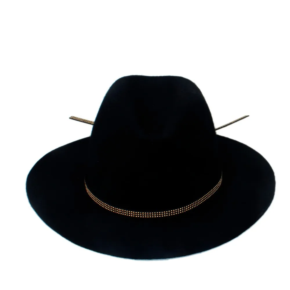 Мода шерстяная летняя зимняя женская мужская фетровая шляпа крушаемая натуральная фетровая Солнцезащитная шапка Трилби Gorra Toca Sombrero Панама шляпа