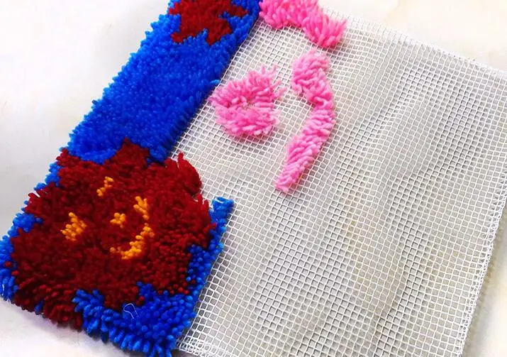 High Quality Acrylic Yarn Thread Floss 6cm length for Latch Hook Rug Canvas Fabric, total 41 colors, any color ok (50)