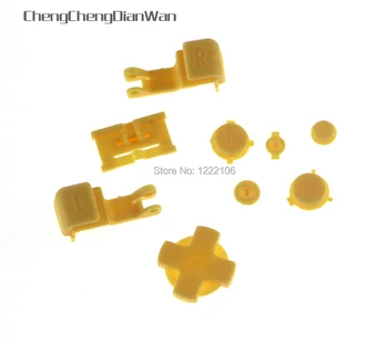 

ChengChengDianWan Replacement LR AB D PAD Button Key Part for Gameboy Advance SP for GBA SP 10SETS/LOT