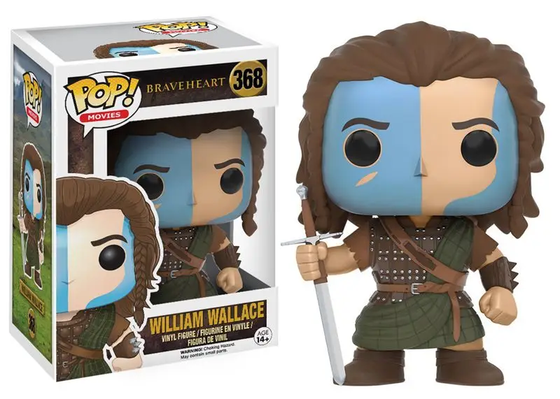 Funko поп официальный Фильмов Marvel: Храброе сердце-Уильям Уоллес винил фигурку