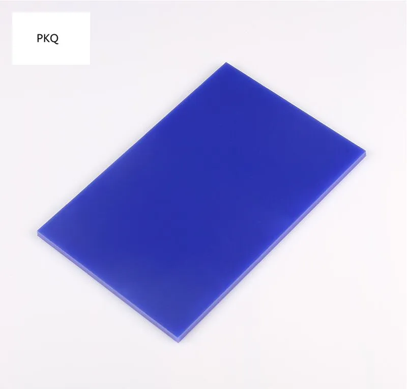 Толщиной 2,7 мм акриловая доска многоцветный прозрачный пластиковый лист из плексигласа органического стекла полиметилметакрилат 30x20 см/30x40 см - Color: blue