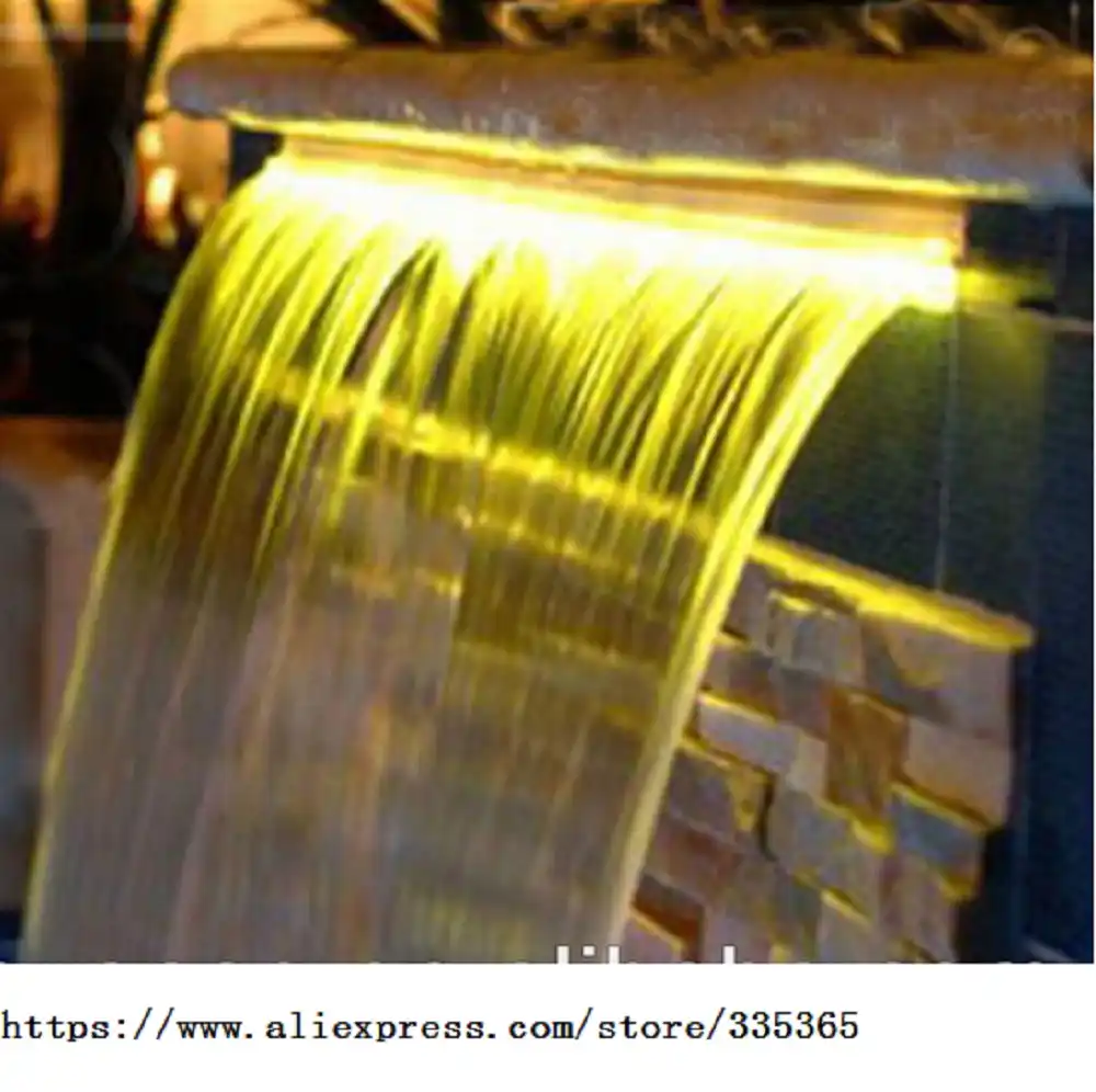 12v Ac 900mm Length Abs 9w Rgb Led Waterfalls Lamp Lip 150mm 12v Ac 900mm Length Abs 9w Rgb Led