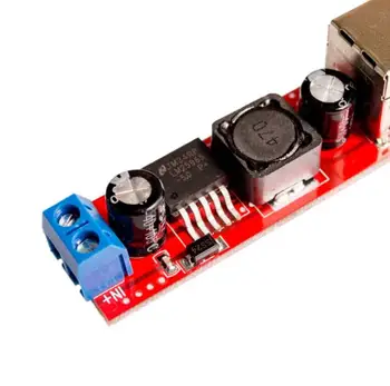 

Dual USB Output 9V / 12V / 24V / 36V car charger switch 5V DC-DC power supply module 3A Buck Regulator
