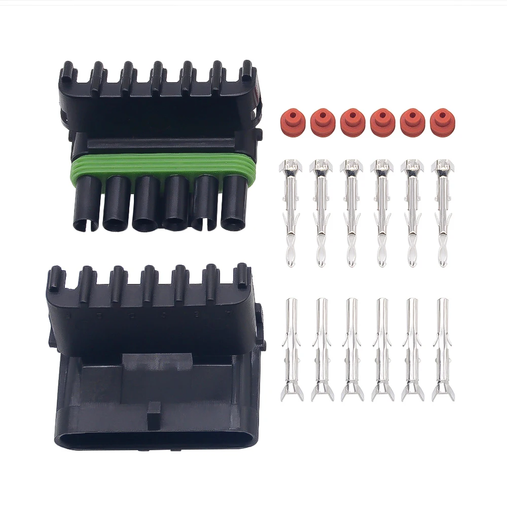 Buy kaifa 50 set 6 Pin Weather pack Weatherpack