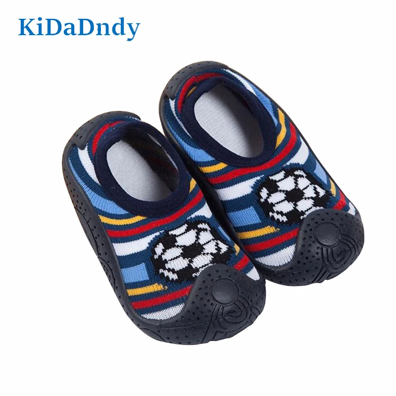 KiDaDndy 3 Pairs/Lot baby socks for newborns rubber Soft Bottom sneaker socks foot warmer anti slip socks HJS9301