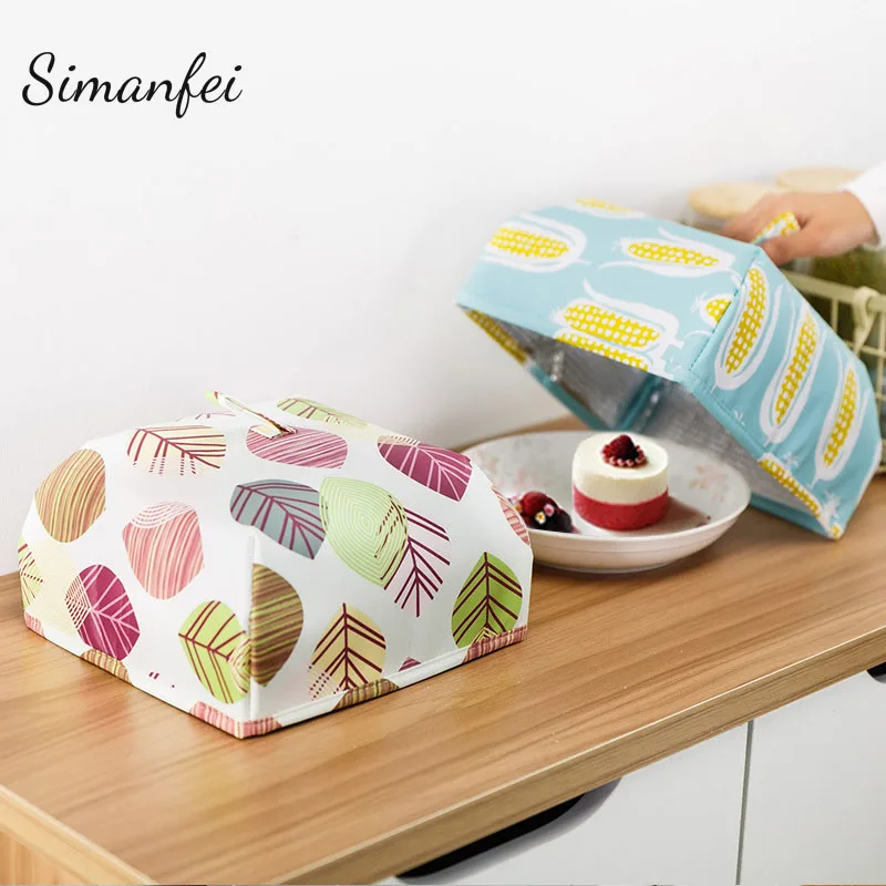 Simanfei Foldable Food Covers 2019 Keep Warm Aluminum Foil Dishes Cover