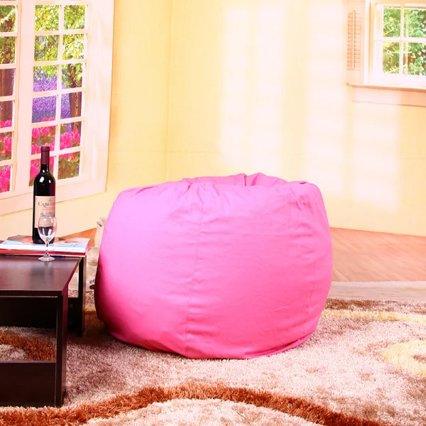 Large Tear Drop Pink Bean Bags Seat Cotton Beanbag Sofa Without Large Tear Drop Pink Bean Bags Seat Cotton Beanbag Sofa Without Filling Bag Cover Free