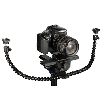 

Octopods Arm Studio Macro Twin Speedlight Flash Light Speedlite Bracket Mount Holder For Camera