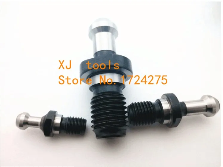 Free Shipping 10pcs BT40 x 45 Degree Pull Stud Nut Sealed Retention Knob ISO Stardard Use on BT CNC Milling Toolholder counterbore bit