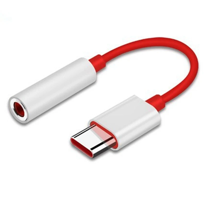 

For oneplus 6T 7 Pro usb Type C To 3.5mm Earphone Jack Adapter Aux Audio For one plus 7 1+ 6t usb-c music converter cable