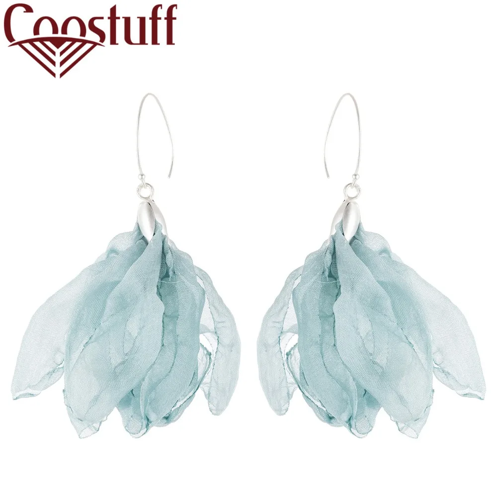 

Beautiful Lace Flower Women Earrings Fashion Jewelry Dangle pendientes brincos Hotsale earrings for Women 2019