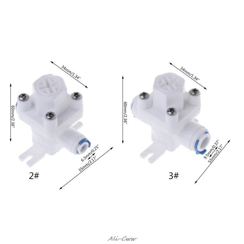 Система обратного осмоса для водоочистителя с предохранительным давлением воды 1/" 3/8"