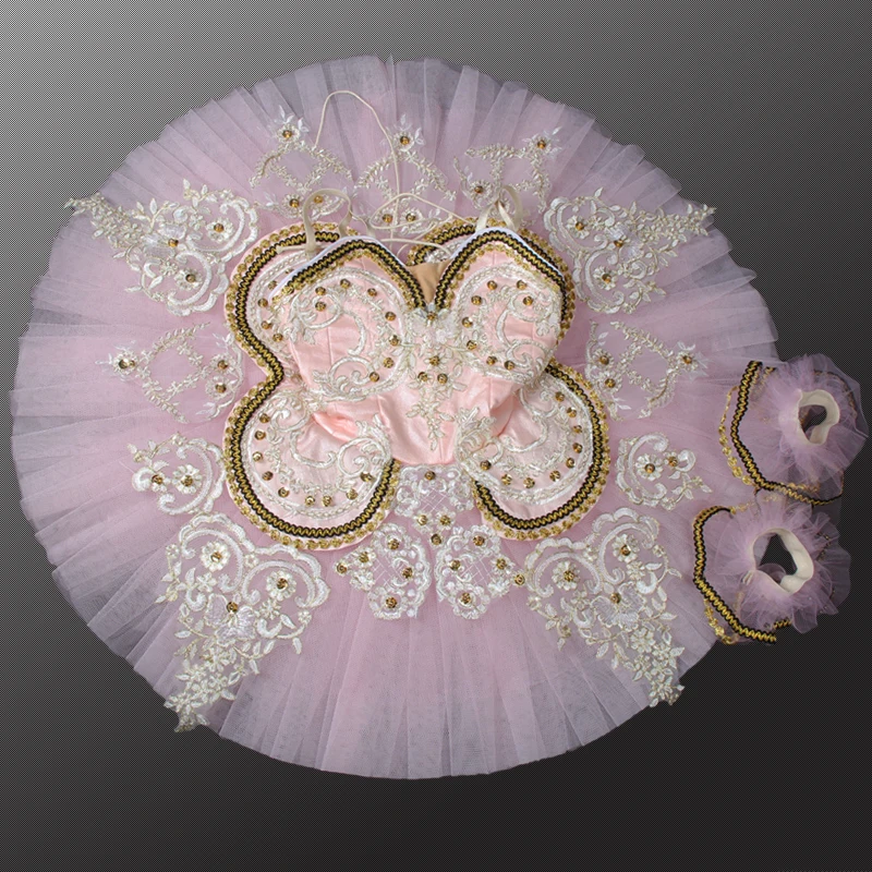 Peach-Fairy-professional-ballet-tutu-pink-adult-Performance-Tutu-ballet-pancake-costumes-nutracker-ballet-tutu-nude (5)