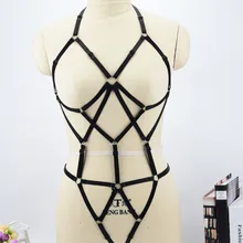 Сексуальный пастельный, готический жгут для тела, китайское белье, эластичный жгут, клетка, бюстгальтер, нижнее белье для бондажа, клетка для тела, пояс для подвязок