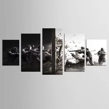 5 Piece Canvas Art Printing Movie poster Painting Custom Canvas Print On Canvas Printing Wall Pictures Home Decoration Framed