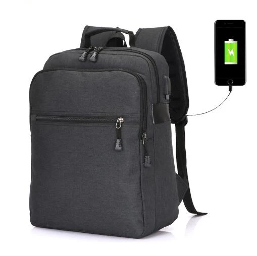 

SOFIE NEW 2018 Casual Men's USB Charging Backpacks Male Travel women Unisex Student School Bags Simple Notebook Laptop Backpack