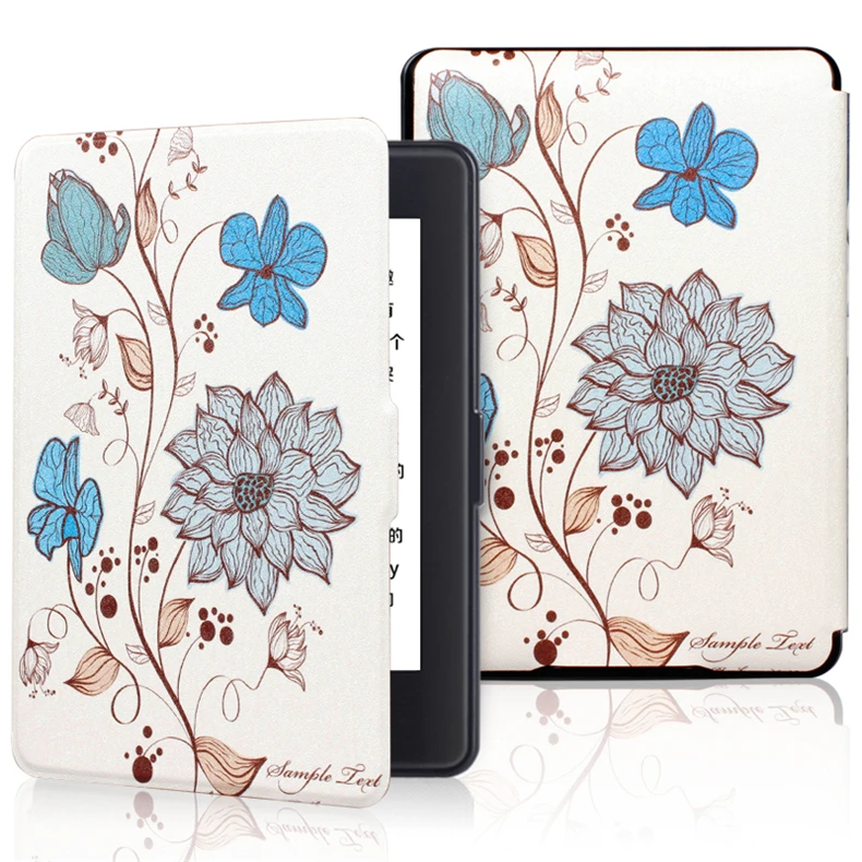 2018 Новый чехол для Amazon Kindle Paperwhite 4 Smart Cover для нового Kindle Paperwhite 4 из искусственной кожи чехол для планшета Paperwhite 2018